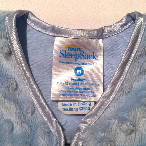 Halo SleepSack Plush Dots - Picture 2 of 8